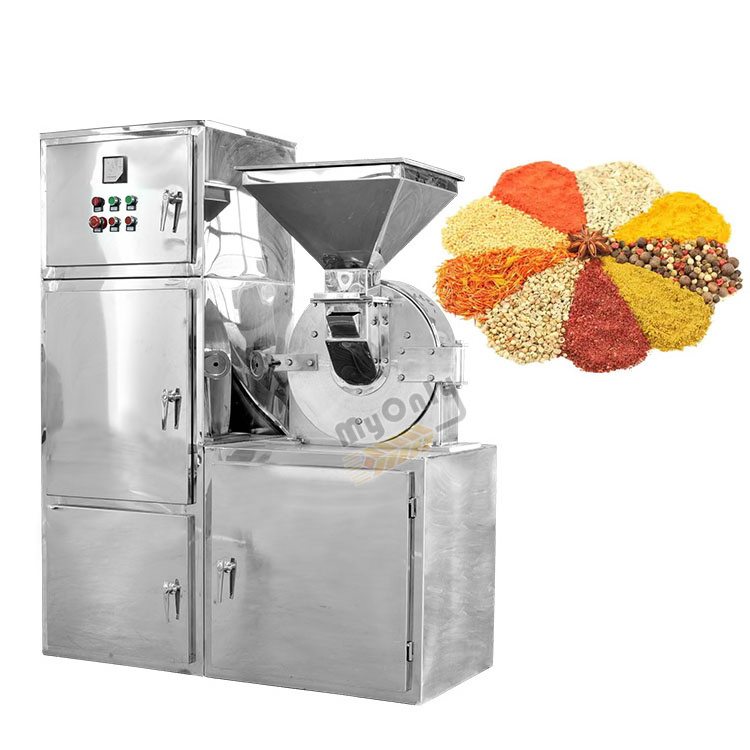 Commercial Tea Leaf Pepper Herbal Chili Pulverizer Grinder Corn Turmeric Powder Grind Mill Machine