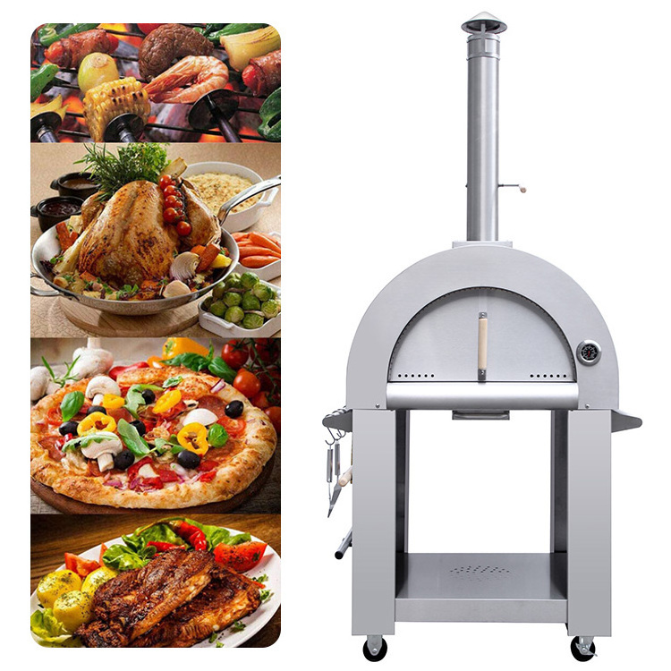 Low price bakery equipment bread baking oven gas pizza oven wood pizza oven