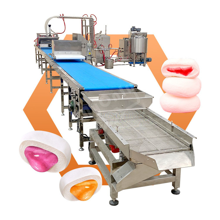 MY Marshmallow Cutting Machine Industrial Cotton Candy Product Line Full Automatic Make Machine for Marshmallow