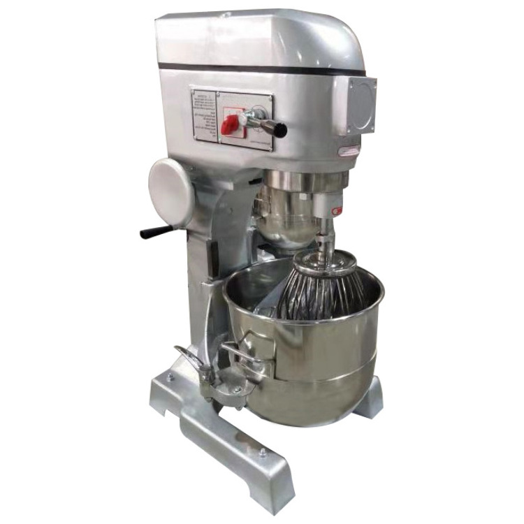 Industrial multi-functional planetary kitchen electric food mixer commercial bakery eggs cake pizza bread dough mixer