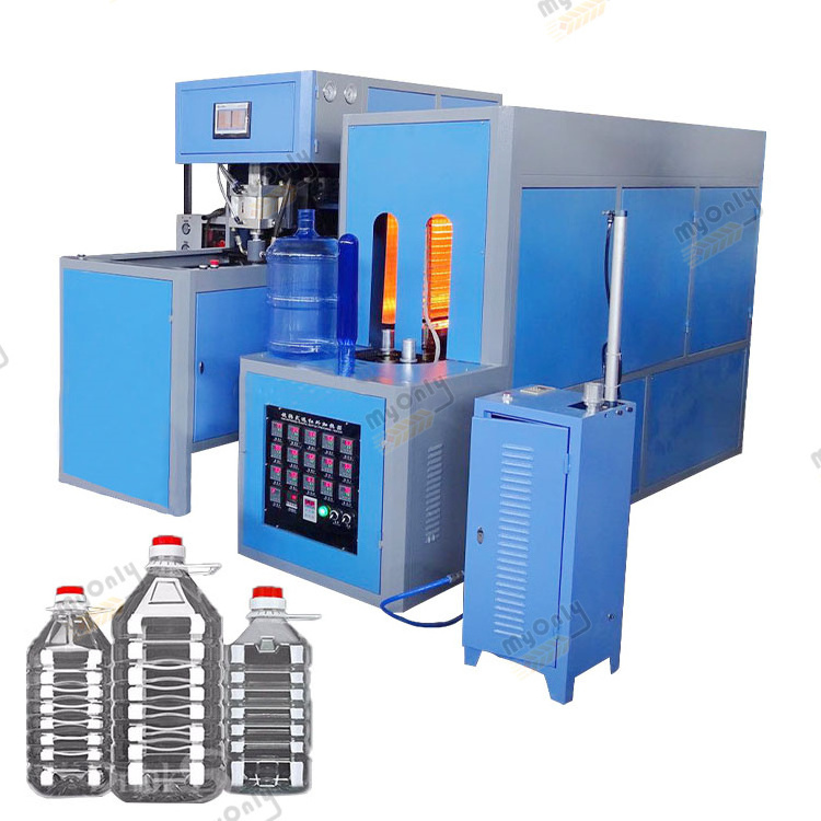 Semi Auto 10 Liter 1000ml 20l Pet Plastic Bottle Make Blower Stretch Blow Mould Machine for Bottle