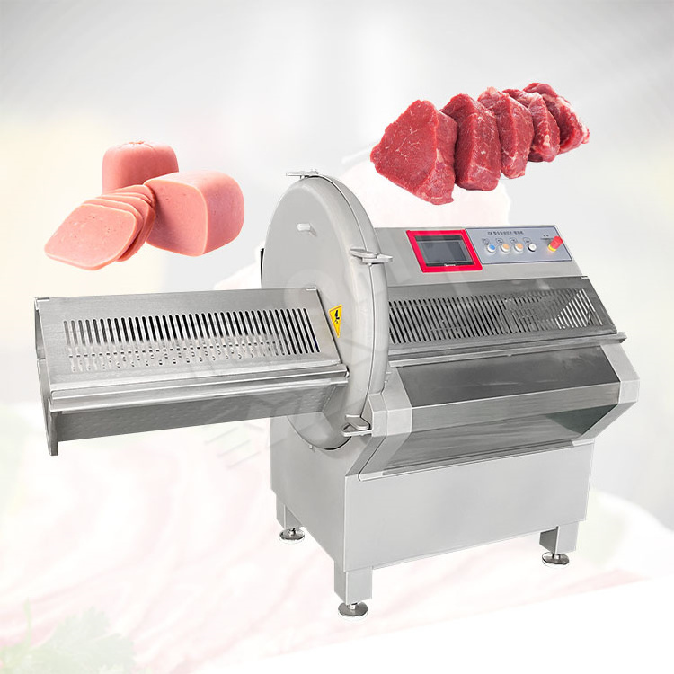 MY Industrial Cheese Slice Cut Machine Beef Rib Pork Fresh Meat Thin Cut Machine Meat Slicer Sale