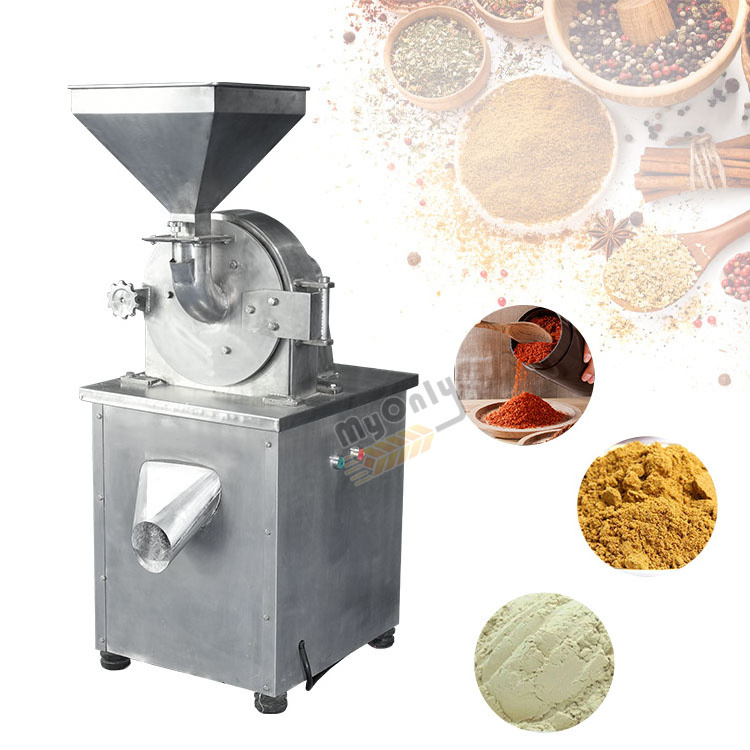 Commercial Tea Leaf Pepper Herbal Chili Pulverizer Grinder Corn Turmeric Powder Grind Mill Machine