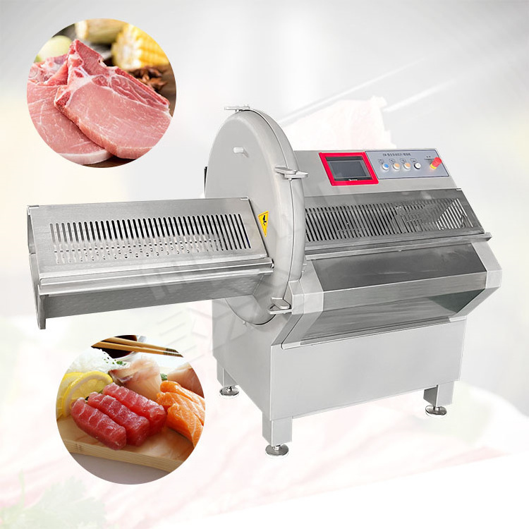 MY Industrial Cheese Slice Cut Machine Beef Rib Pork Fresh Meat Thin Cut Machine Meat Slicer Sale