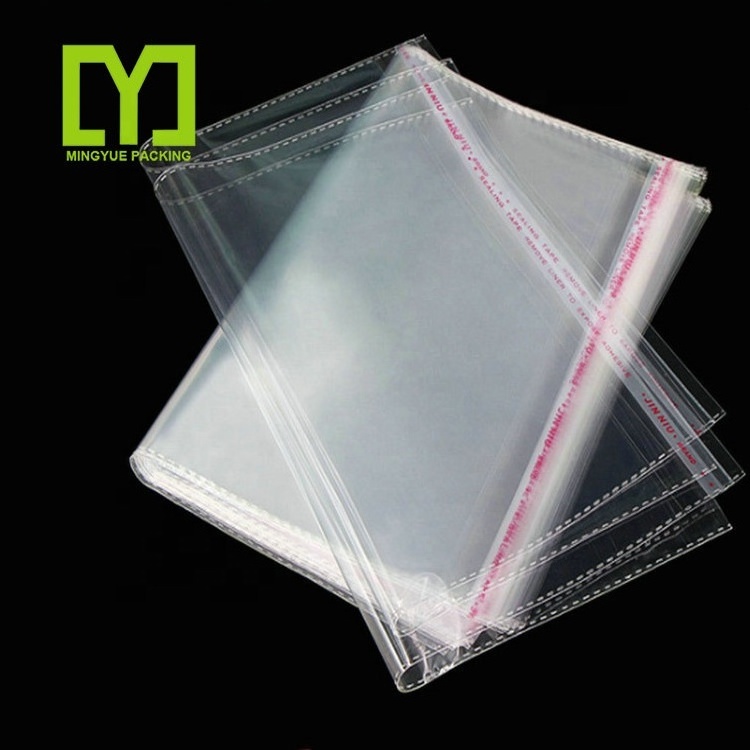 2020 Yiwu China Clear Self Adhesive Sealing Clothes OPP Packing Plastic Bag