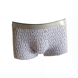 Sexy Soft All Over Printed With Shiny Elastic Boxer & Briefs Printed Underwear