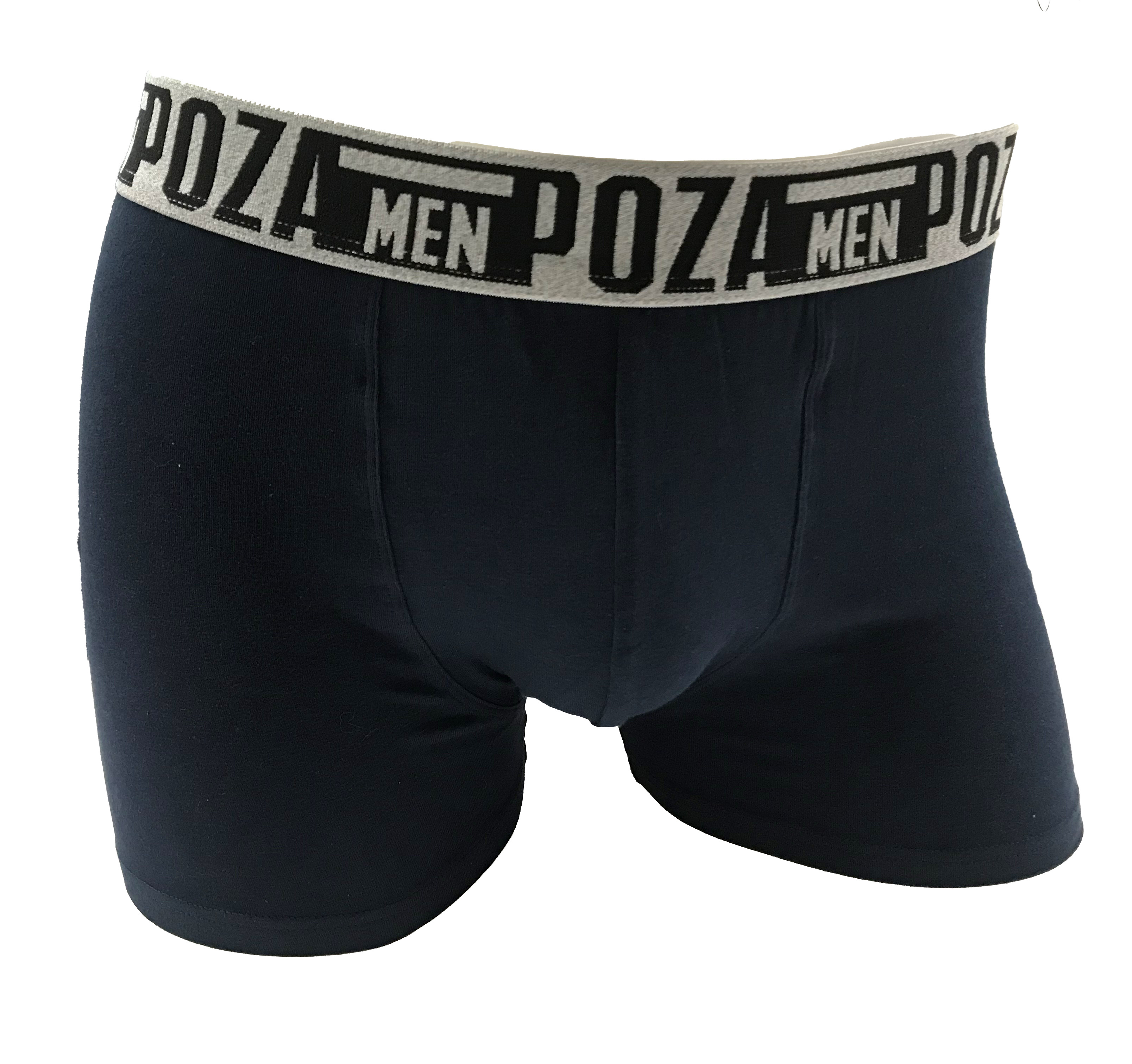 Sexy Men Customized Logo Men Melange Boxer & Briefs Solid Underwear