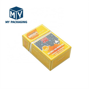 Custom Design Cigarette 5Pack Pre Box Magnetic Closure Flip Top Rigid Boxes Child Resistant box Roll Packaging with Matches