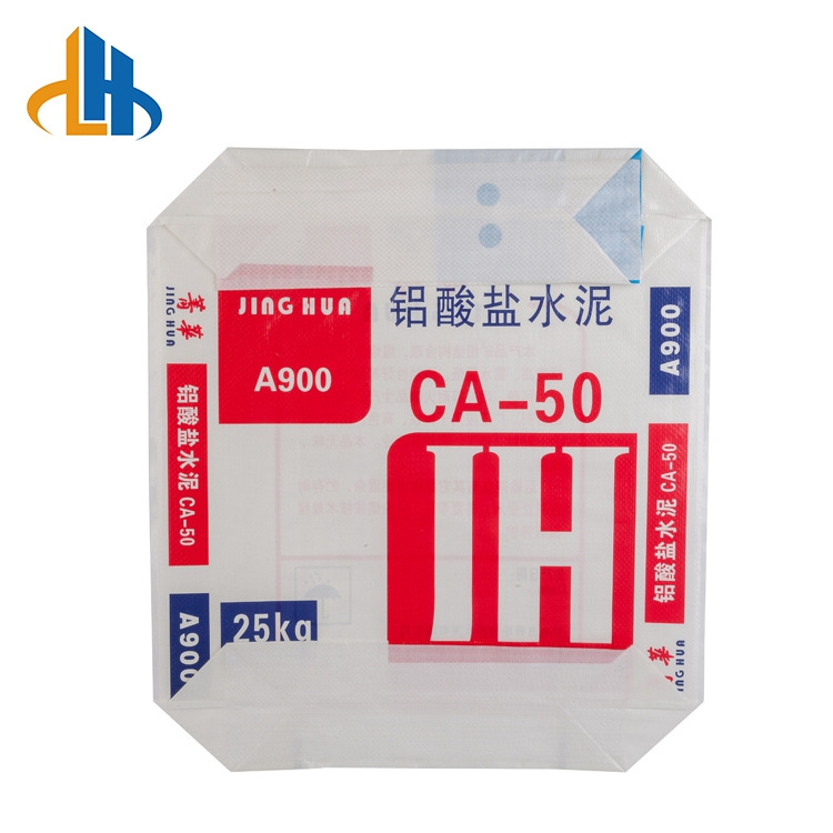 Strong Plastic Packaging 25kg 50kg Pp Woven Valve Cement Bags