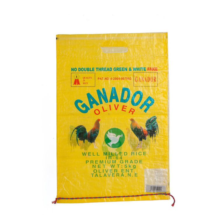 Full-Color Printing laminated pp Woven bag Polypropylene rice sack  poultry feed bag 15Kg  feed bags