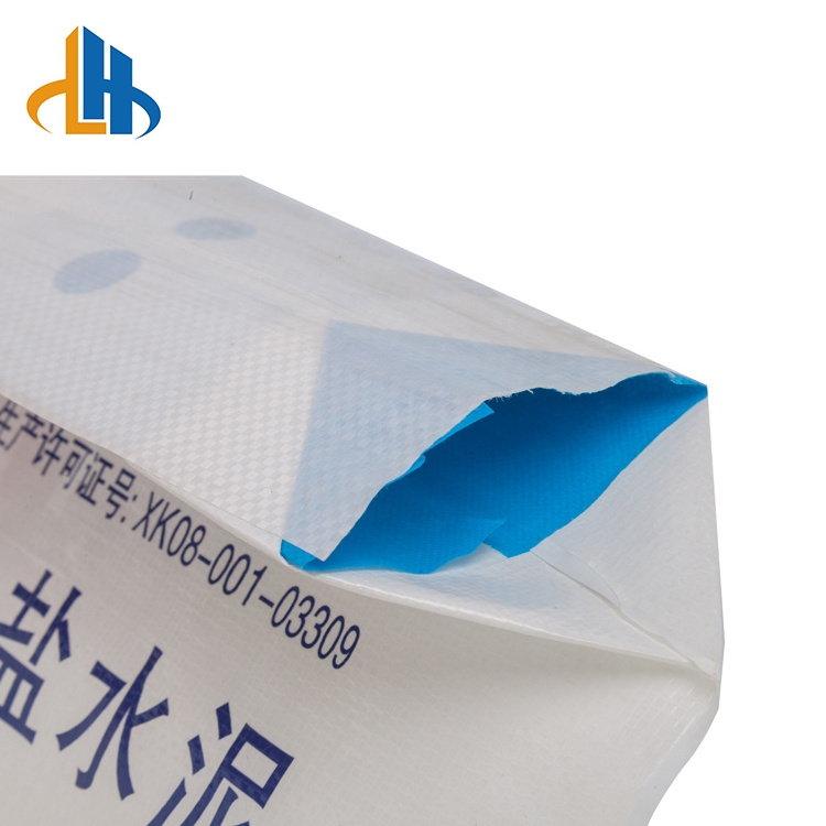 Strong Plastic Packaging 25kg 50kg Pp Woven Valve Cement Bags