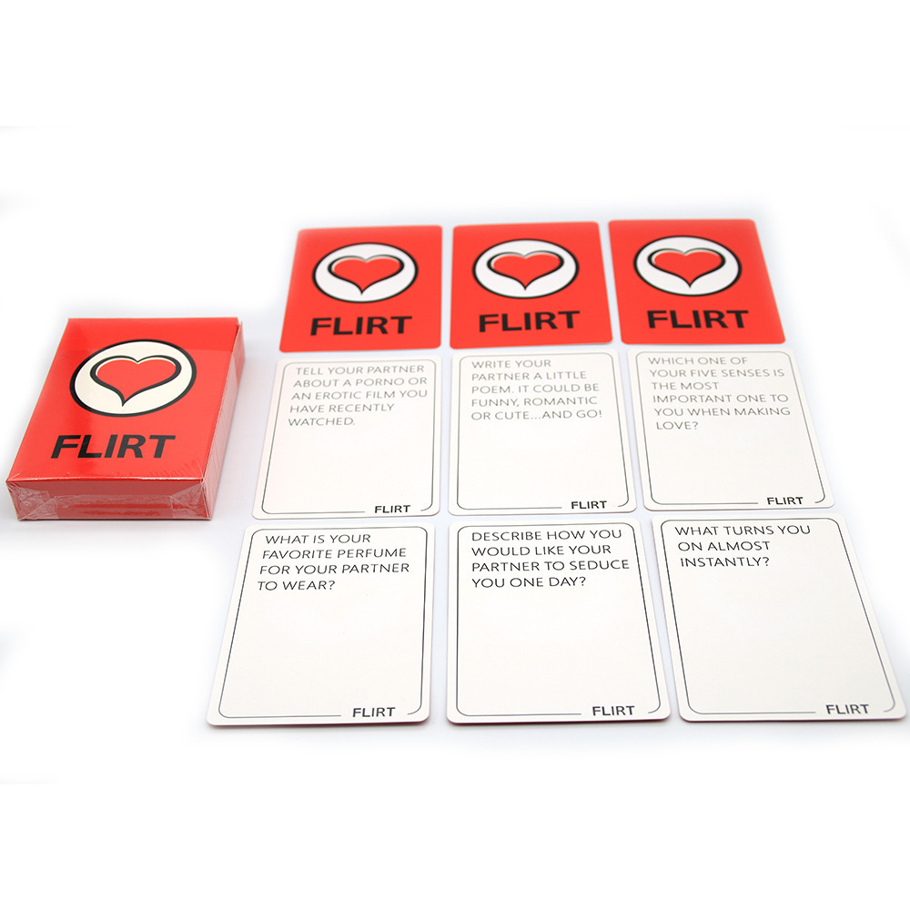 Sex Cards Talk Or Flirt Or Dare Cards three games in one Erotic Poker Card  For Couples Adult sex games sexy playing accessories | BestSuppliers.com