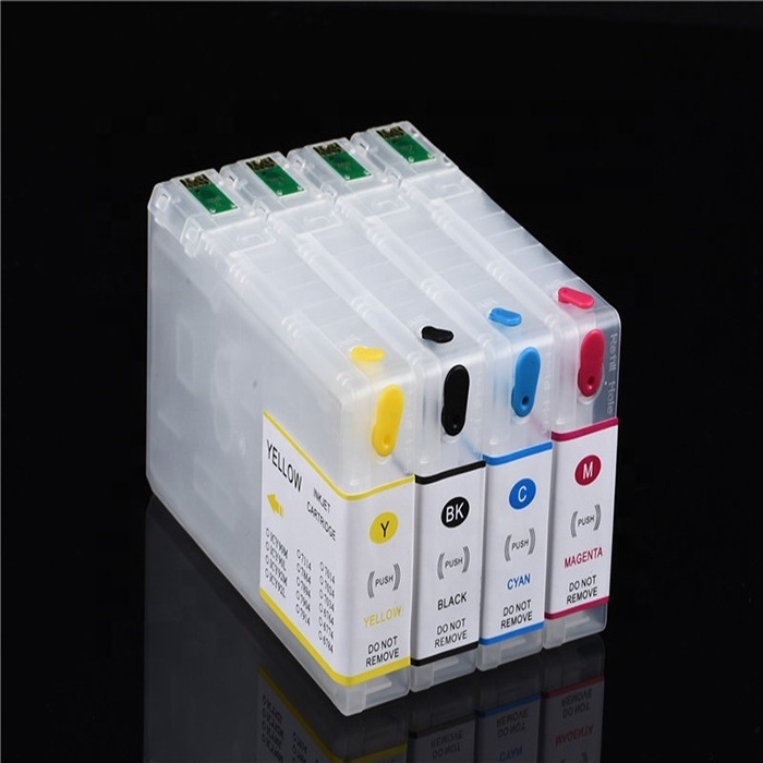 T7891-T7894 Refillable Ink Cartridge For Epson work force prowf 5110 5620 5690 5190 4640 4630 Printer Empty cartridge With Chip