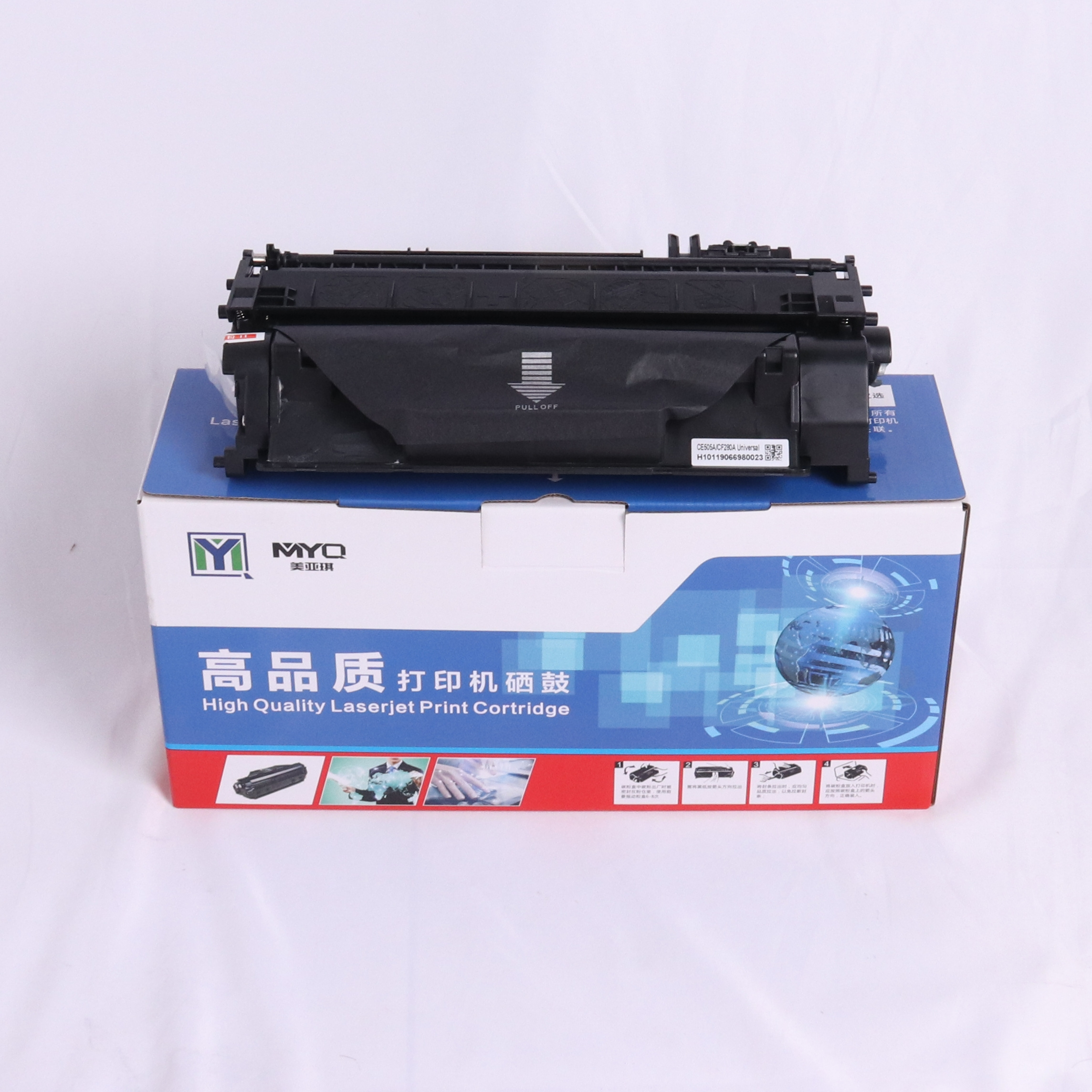 MYQ premium toner cartridge 05A CE280A 280A 80A CE 505A compatible for HP P2035 400 M401 MFP425DN printer