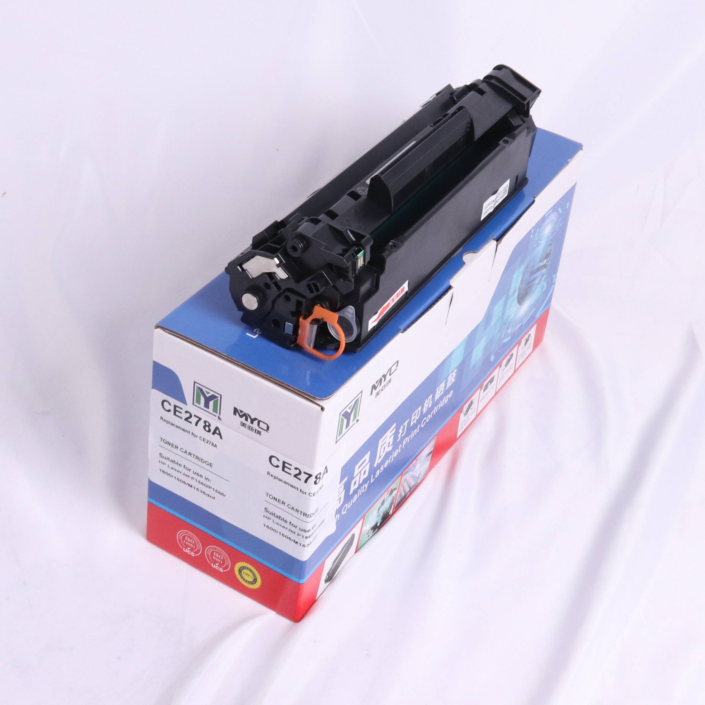 MYQ upplier Wholesale CB435A CE278A CB436A CE285A 35A 78A 36A 85A Universal Compatible Toner Cartridge For HP Laser Printer