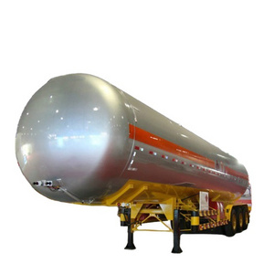 4-Axle Semitrailer Aluminum Water Tanker and Liquid Oil Tanker Truck Trailer Petrol Fuel Tanker with Steel Material