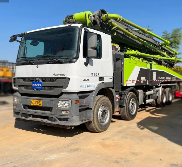 Remanufactures 38m Putzmeister Used Second Hand Concrete Boom Pump Truck