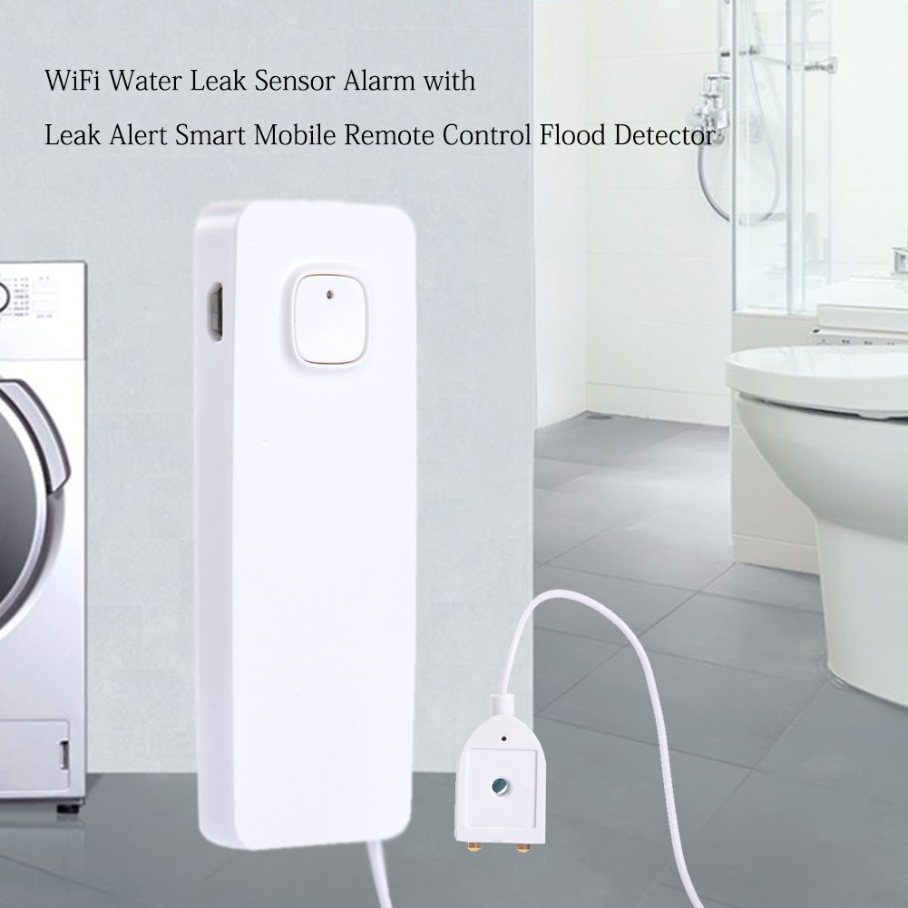 SZMYQ Tuya Smart Home Wifi Automatic Iot Water Leak Hardness Digital Temperature Detection Sensors Alarm Faucet For Hino