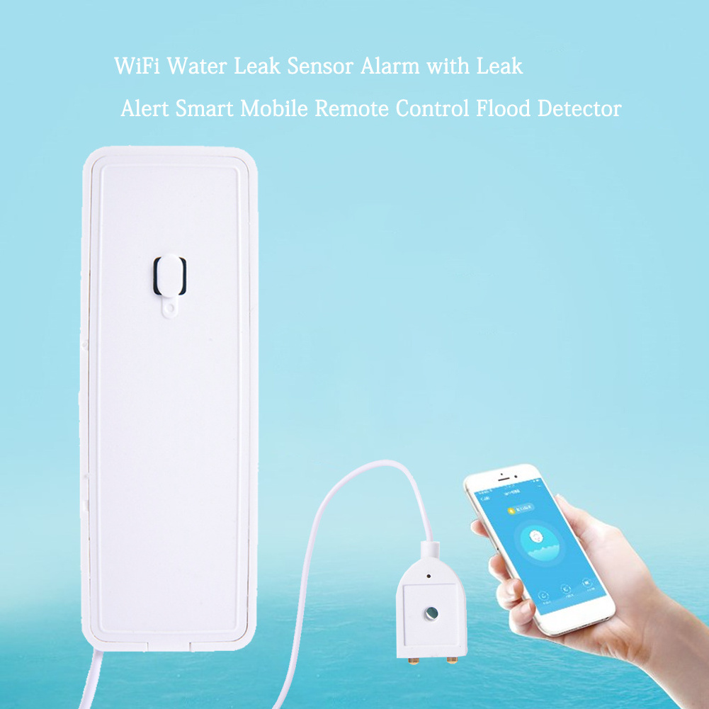 SZMYQ Tuya Smart Home Wifi Automatic Iot Water Leak Hardness Digital Temperature Detection Sensors Alarm Faucet For Hino