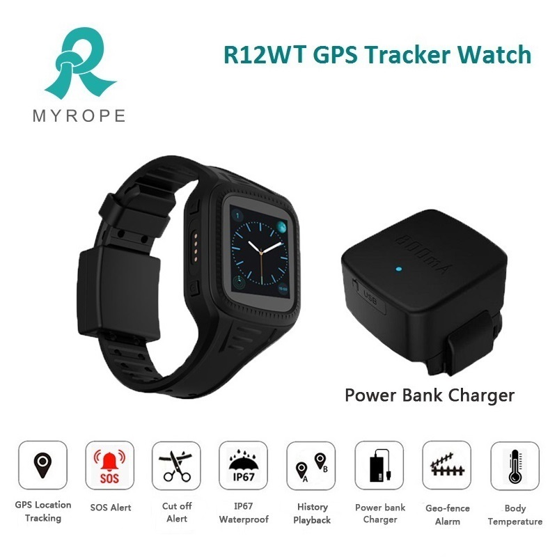 Anti Take Off bracelet GPS tamper proof Real Time Tracking Accurate GEO-Fence Waterproof Bracelet Offender GPS Watch