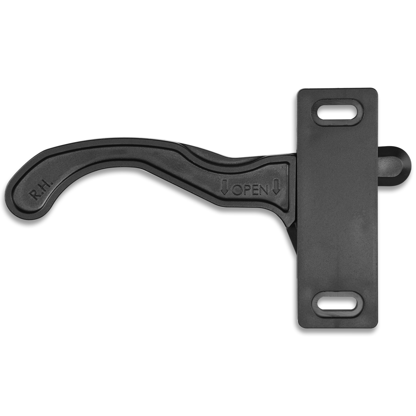 RV Screen Door Latch Right Handle Kit for Camper Trailer Motorhome,Black