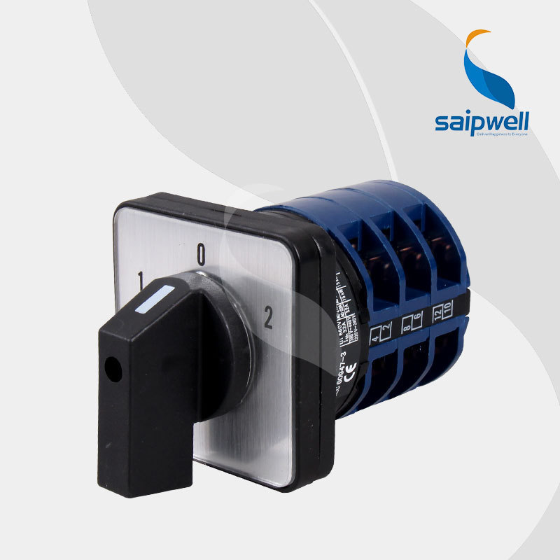 SAIP/SAIPWELL Electrical Equipment 220V 32A 7 Position Rotary Switch