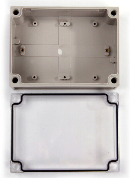 Manufacturer  IP66 DS-AT-1217 125*175*75 ABS Transparent Cover Outdoor Switch Enclosure Waterproof Junction Box