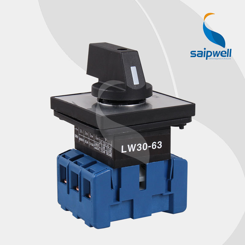 Saipwell high quality 20A 25A 32A 63A 80A 100A On Off Universal Changeover Switch