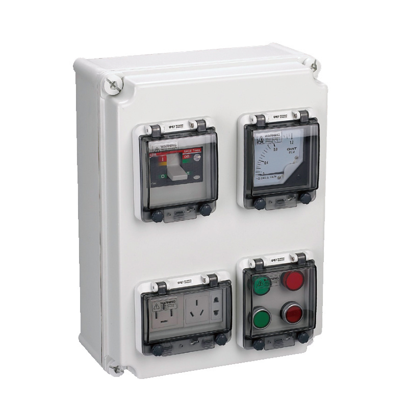 Manufacturer Outdoor Waterproof 220*340*150mm IP66  PolyCarbonate Electric Meter Junction Box