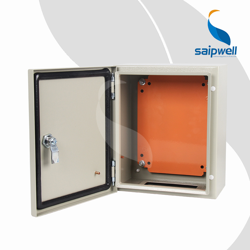 Manufacturer 300*300*250 Waterproof IP66 NEMA 4X Galvanized Sheet Mild Steel Enclosures With Concealed Hinge