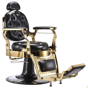 Man's Hairdressing Chair cheap Gold vintage   Hydraulic vintage the  barber chair