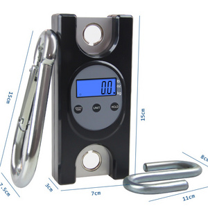 New Design Stainless Steel 150kg 100g Pocket Digital Hanging Scale Portable Luggage Suitcase Travel Weight Scale