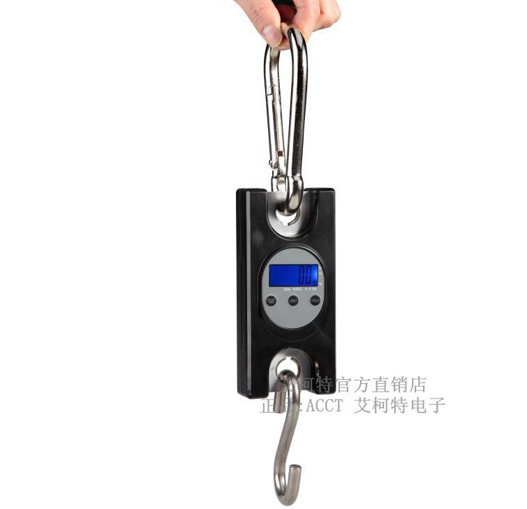 New Design Stainless Steel 150kg 100g Pocket Digital Hanging Scale Portable Luggage Suitcase Travel Weight Scale