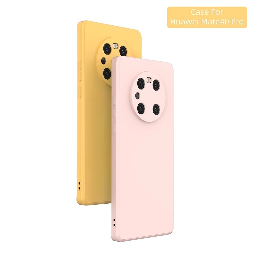 Wholesale Straight Edge Shockproof Soft Touch TPU Rubber Coated MicroFiber Lining Phone Case For huawei P60 PRO/Y61/NOVA 10SE