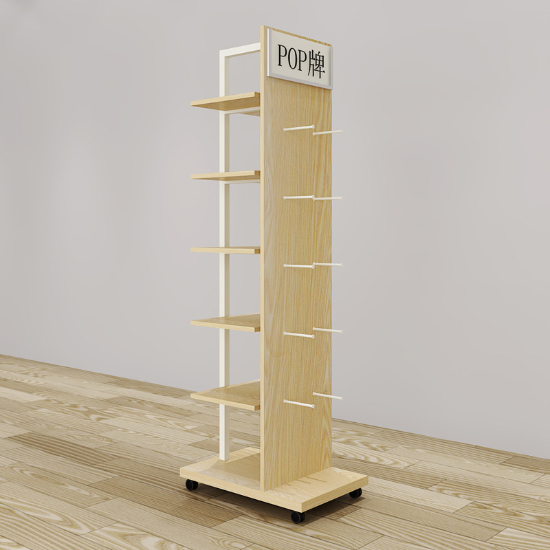 Factory Wholesale Clothing Store Display Stand Shelves Hanging Racks with Cabinet for Shops