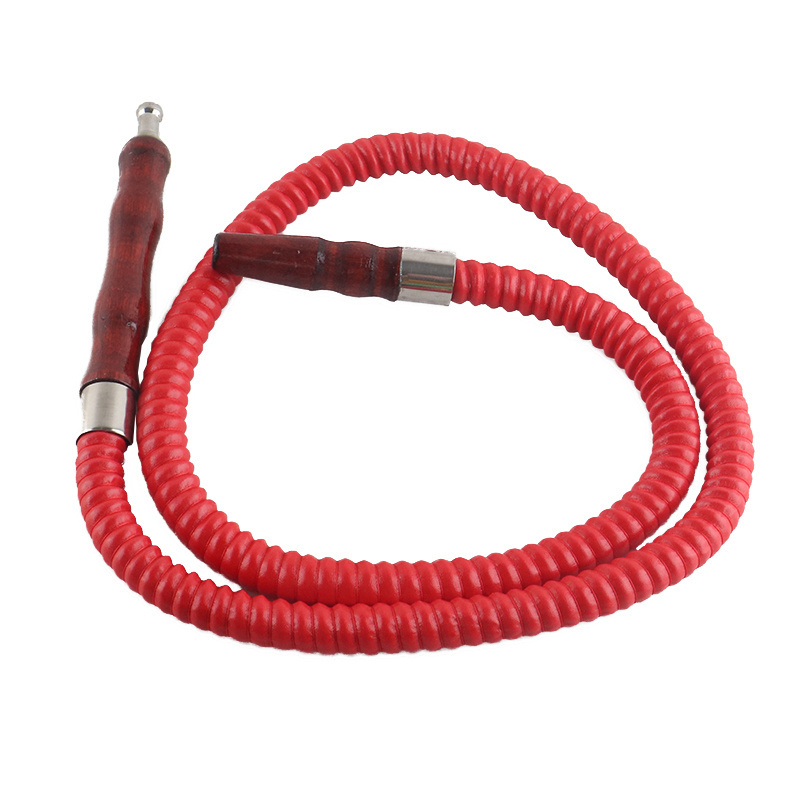 1.8m Leather Shisha Hookah Hoses Acrylic Mouthpieces Large Narguile Nargile Accessories