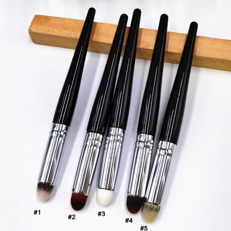 Domed Cream Conceal Blending Brush Liquid Detail Point Shader Bullet Concealer Brush Buffering Acne Marks Dark Circles Brush