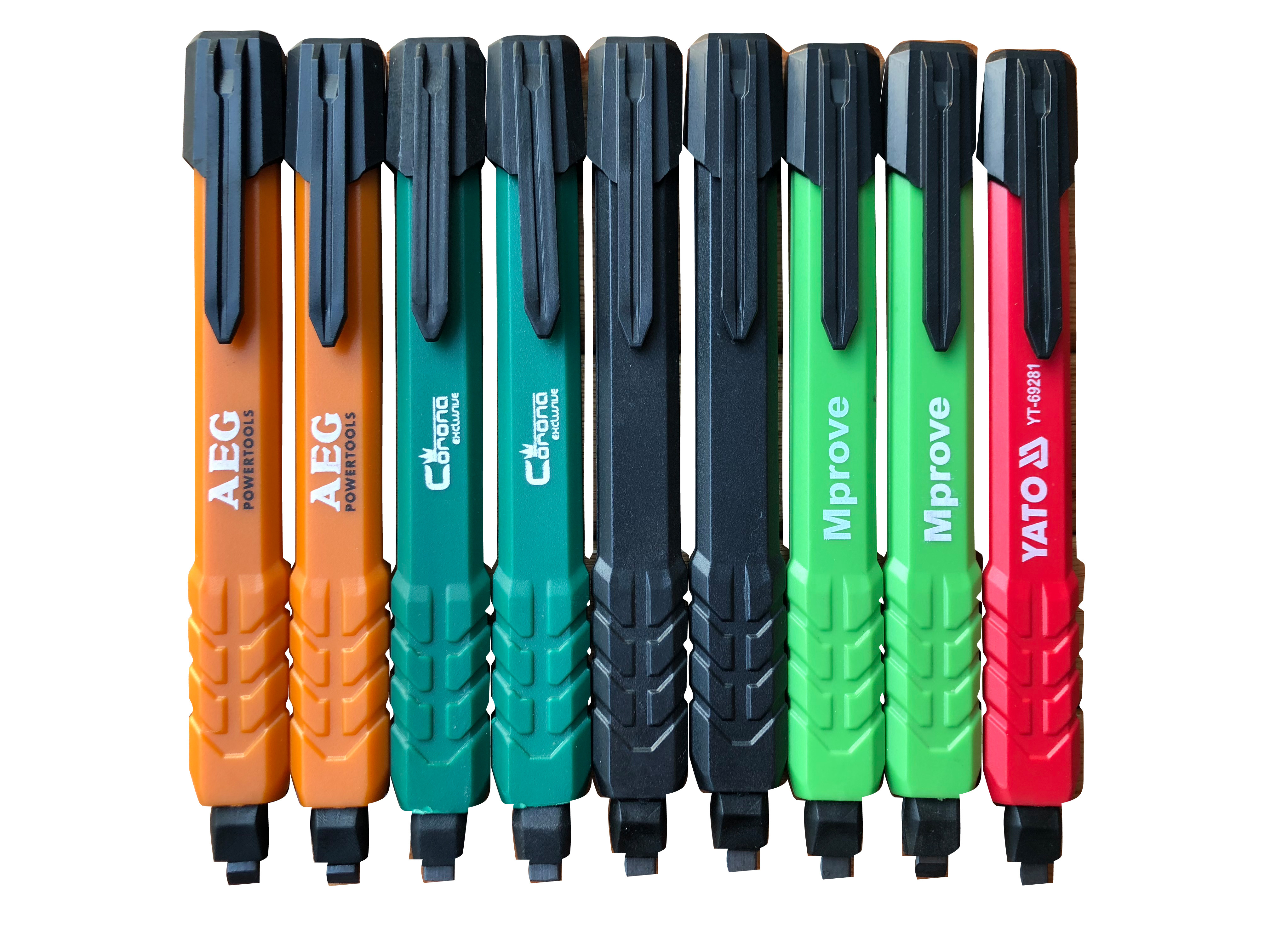 HB 2B Wooden Jumbo Carpenter Lead Drawing Charcoal Plastic Newspaper School Graphite Flexible Black Rainbow Golf Pencil