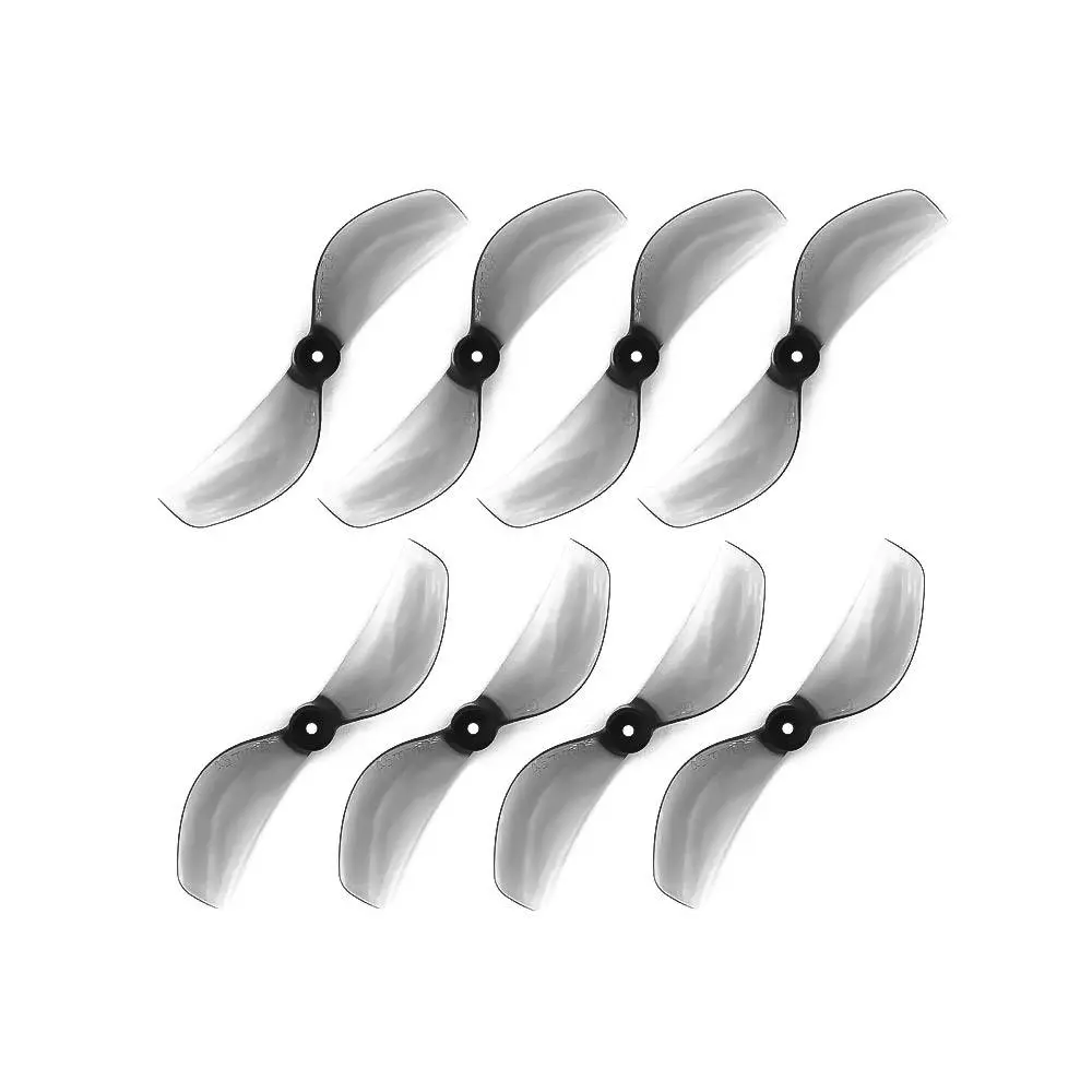 Gemfan 45mm 2-Blade Polycarbonate Propeller (Set of 8) - 1mm/1.5mm