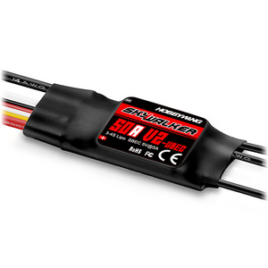 Hobbywing Skywalker 50A V2 3-4S Brushless ESC With 5V/5A BEC Support Reverse For RC Airplane