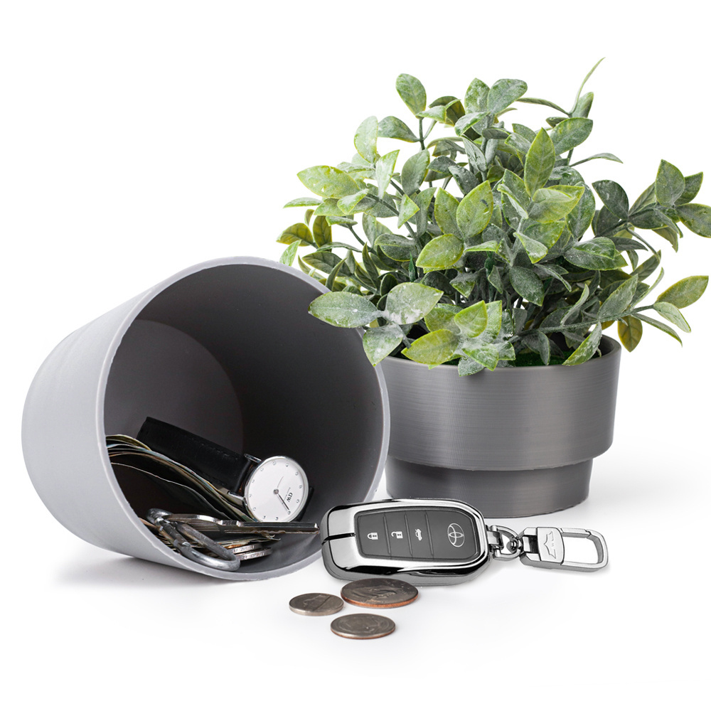 Diversion Stash Hider Secret Flower Pot Safe Secret Hidden treasure Outdoor Hidden Compartment Money Safe