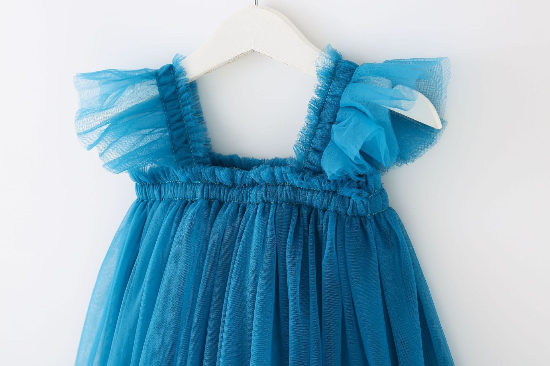 Toddler Children Clothes Chiffon Tulle Birthday Party Dress Baby Kids Girl Princess Fairy Dresses