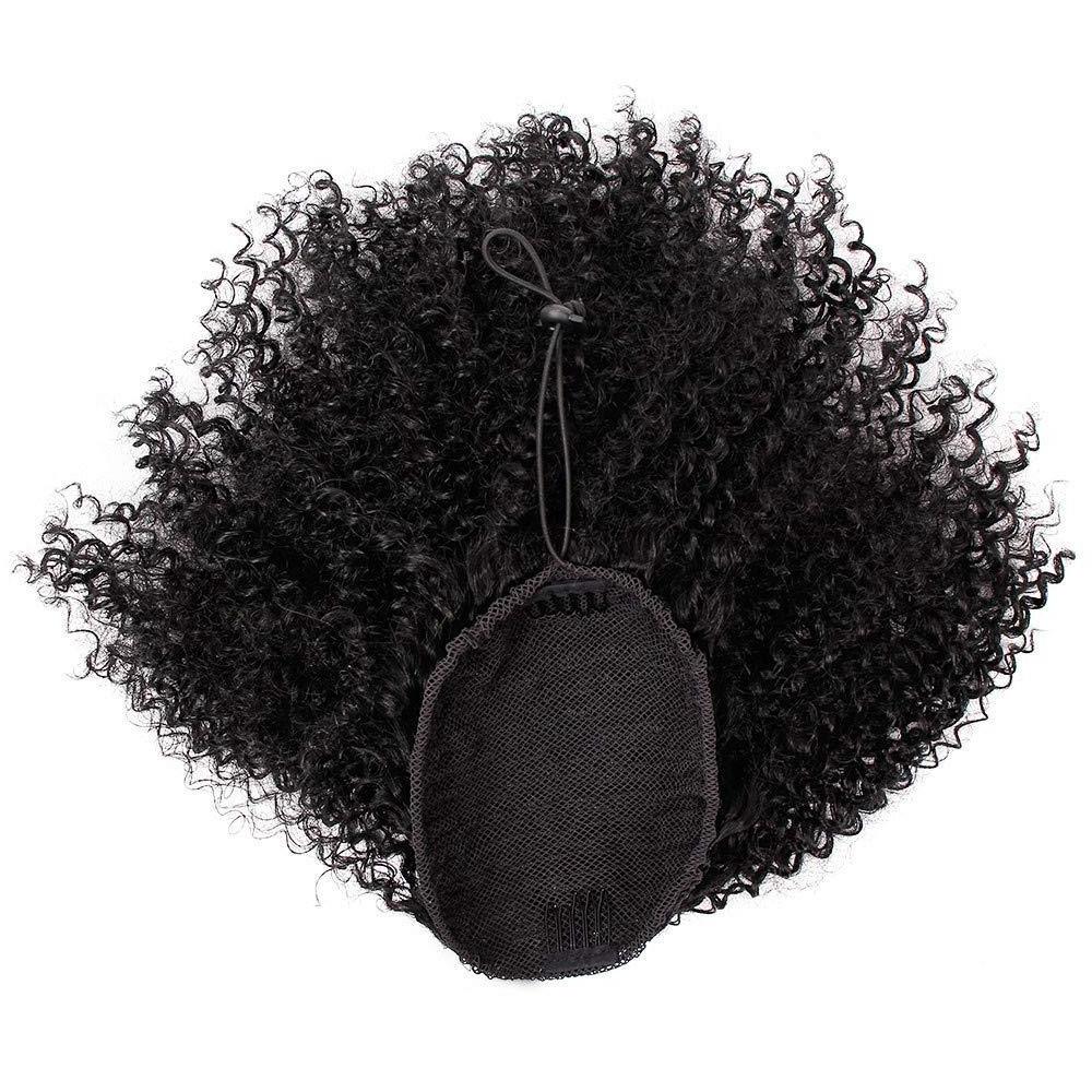 afro hair bun extension afro hair ponytail afro kinky bulk hair dreadlocks