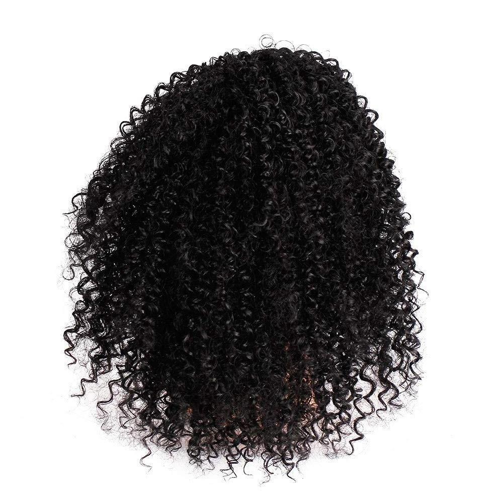 afro hair bun extension afro hair ponytail afro kinky bulk hair dreadlocks