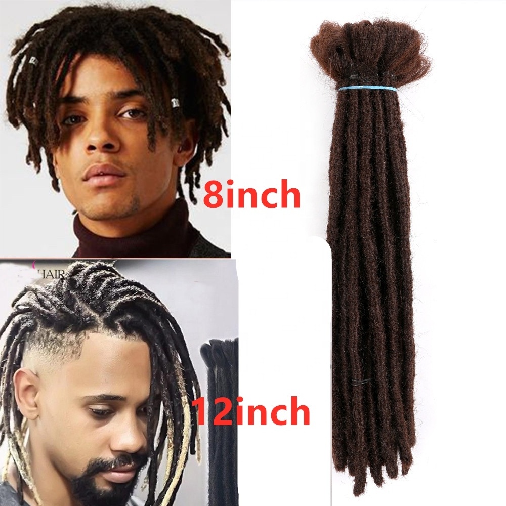 MYSURE  dreadlocks wigs for men dreadlock extensions soft dreadlocks braids wig for african women and men