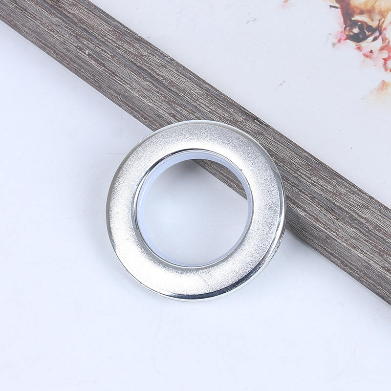 Curtain Rod Circle Punch Ring Curtain Accessories Nano Mute Grommet Curtain Eyelet Ring