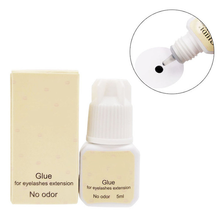 Korea False Best Medical Grade Individual Eyelash Extension Glue for Sensitive Eyes Black