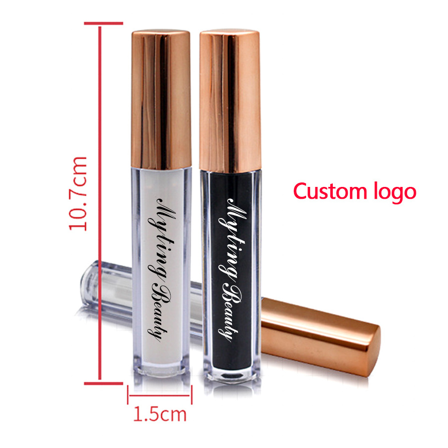 Mytingbeauty Oem Eye Lashes Rose gold Glue Packaging Box Private Label Best Waterproof Eyelash Strip Glue For Lash