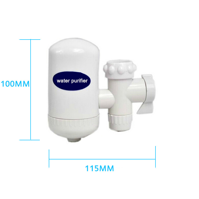 Economic Water Saving Faucet Tap Filter Water Purifier System With Ceramic Mineral Balls Cartridge For Drinking