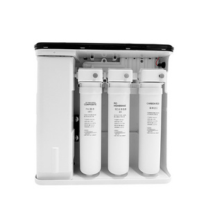 Nice Looking Easy to Replace Filter Cartridges 4-stage RO Water Purifier 600GPD tankless Reverse Osmosis water purifier white